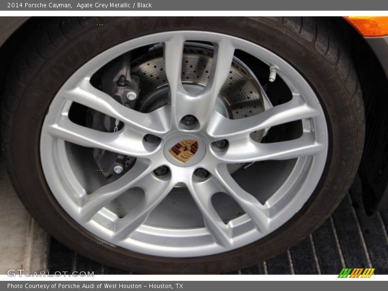 Agate Grey Metallic / Black 2014 Porsche Cayman
