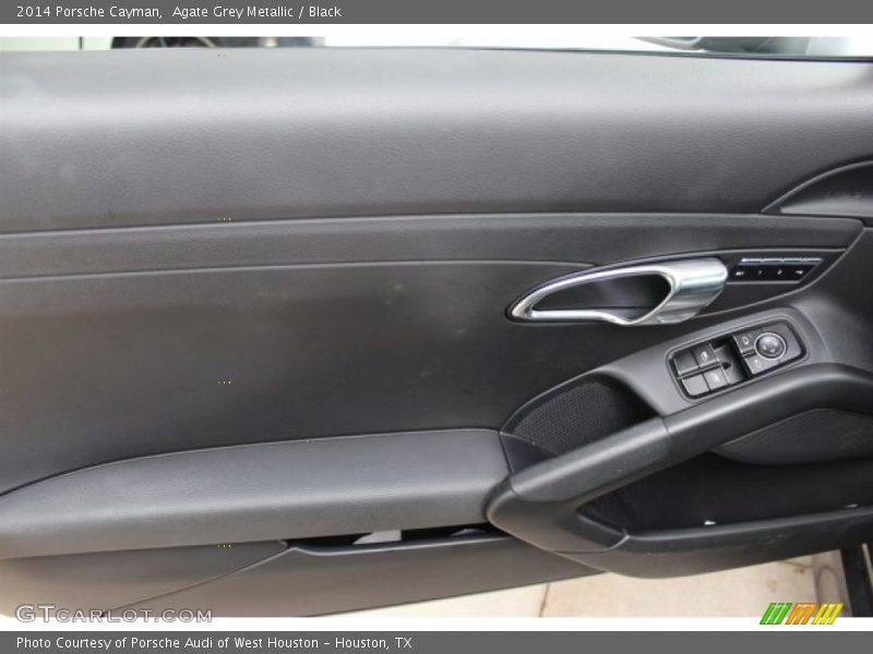 Agate Grey Metallic / Black 2014 Porsche Cayman