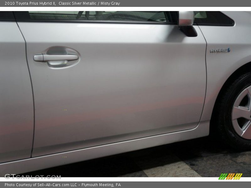 Classic Silver Metallic / Misty Gray 2010 Toyota Prius Hybrid II