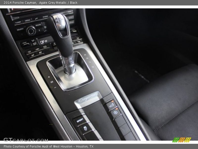 Agate Grey Metallic / Black 2014 Porsche Cayman