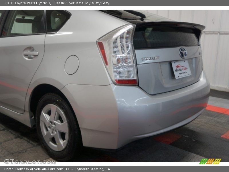 Classic Silver Metallic / Misty Gray 2010 Toyota Prius Hybrid II