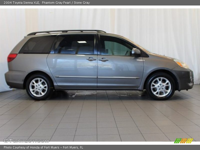 Phantom Gray Pearl / Stone Gray 2004 Toyota Sienna XLE