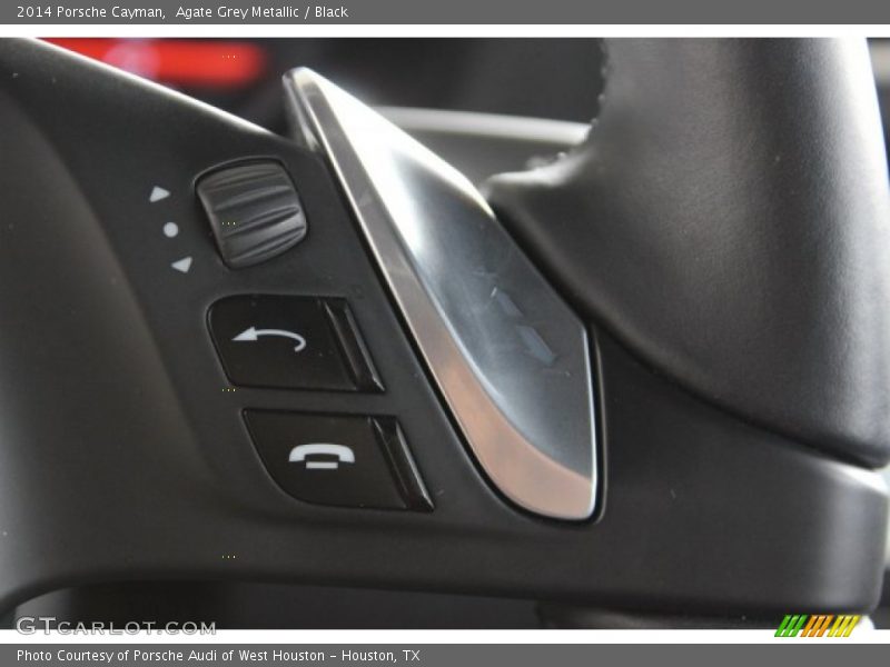 Agate Grey Metallic / Black 2014 Porsche Cayman