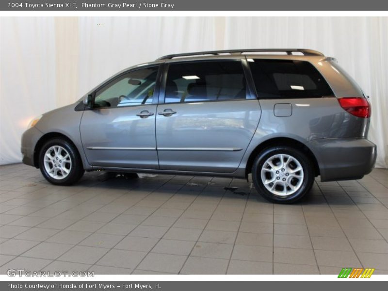 Phantom Gray Pearl / Stone Gray 2004 Toyota Sienna XLE