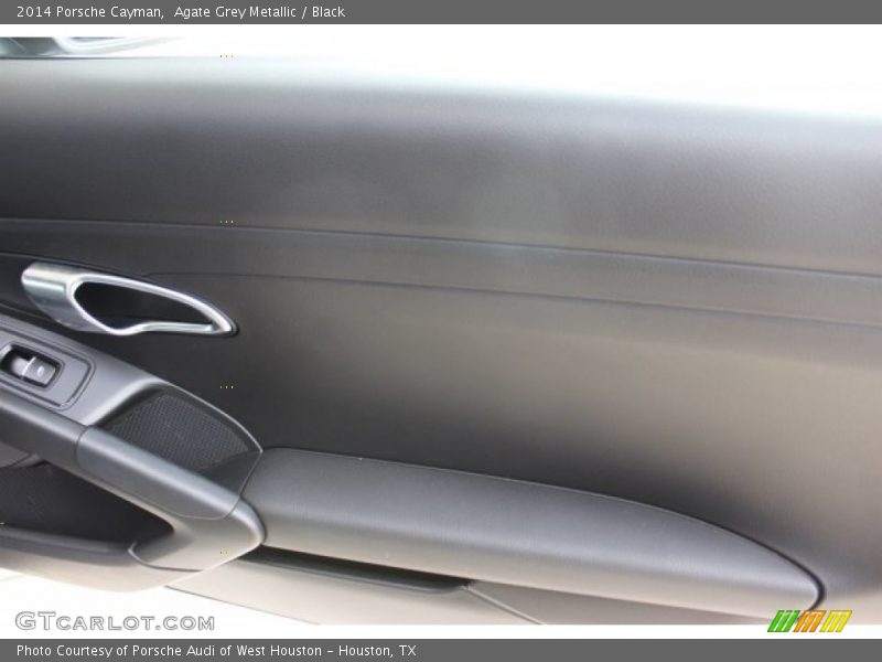 Agate Grey Metallic / Black 2014 Porsche Cayman
