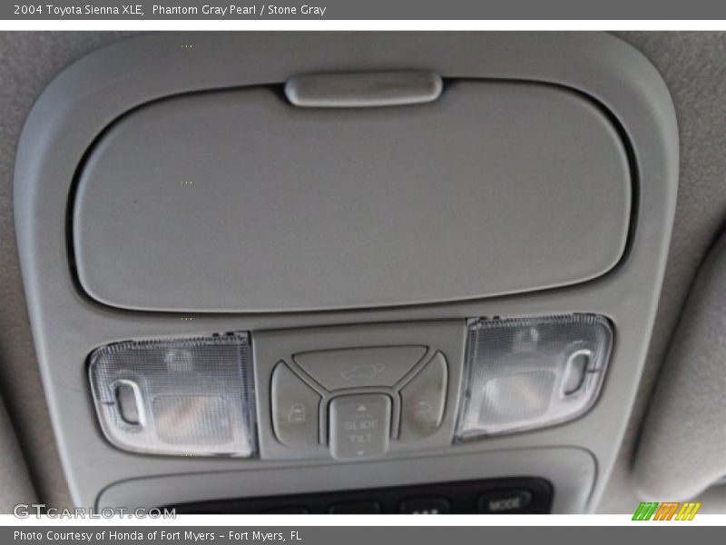 Phantom Gray Pearl / Stone Gray 2004 Toyota Sienna XLE