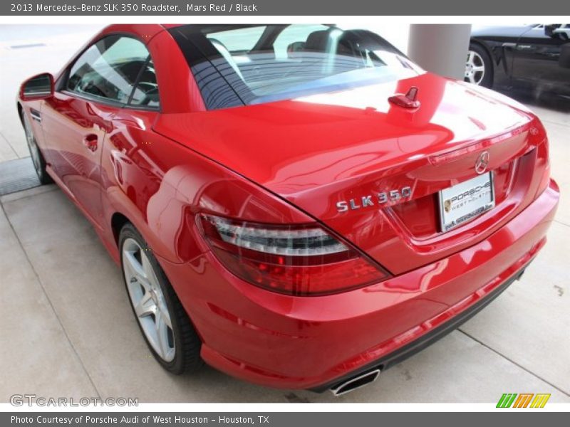 Mars Red / Black 2013 Mercedes-Benz SLK 350 Roadster