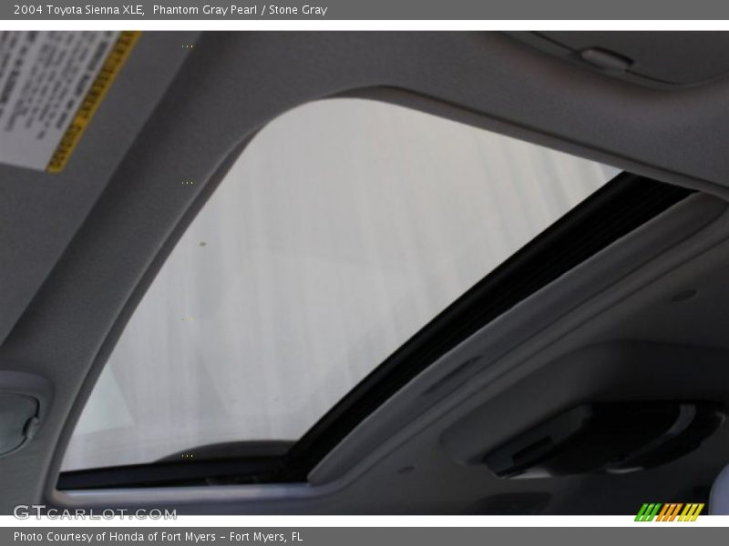 Phantom Gray Pearl / Stone Gray 2004 Toyota Sienna XLE