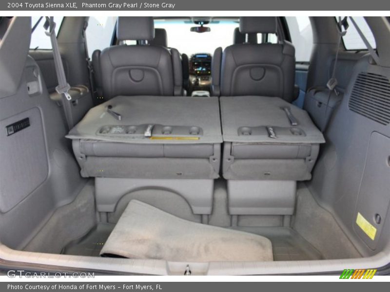 Phantom Gray Pearl / Stone Gray 2004 Toyota Sienna XLE