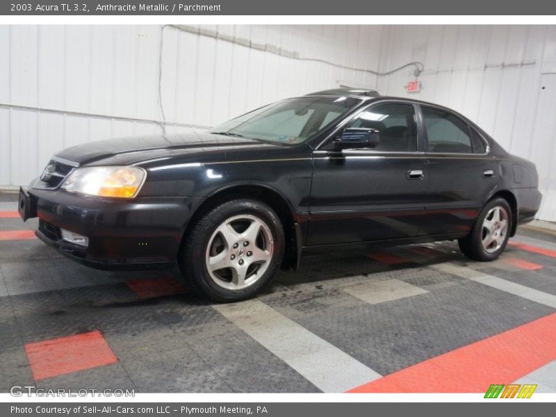 Anthracite Metallic / Parchment 2003 Acura TL 3.2