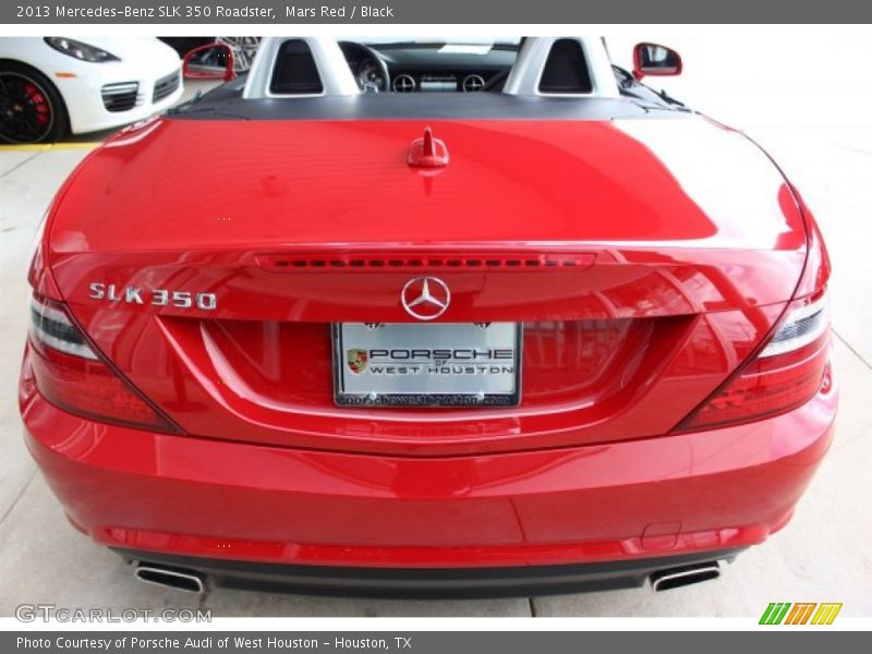 Mars Red / Black 2013 Mercedes-Benz SLK 350 Roadster