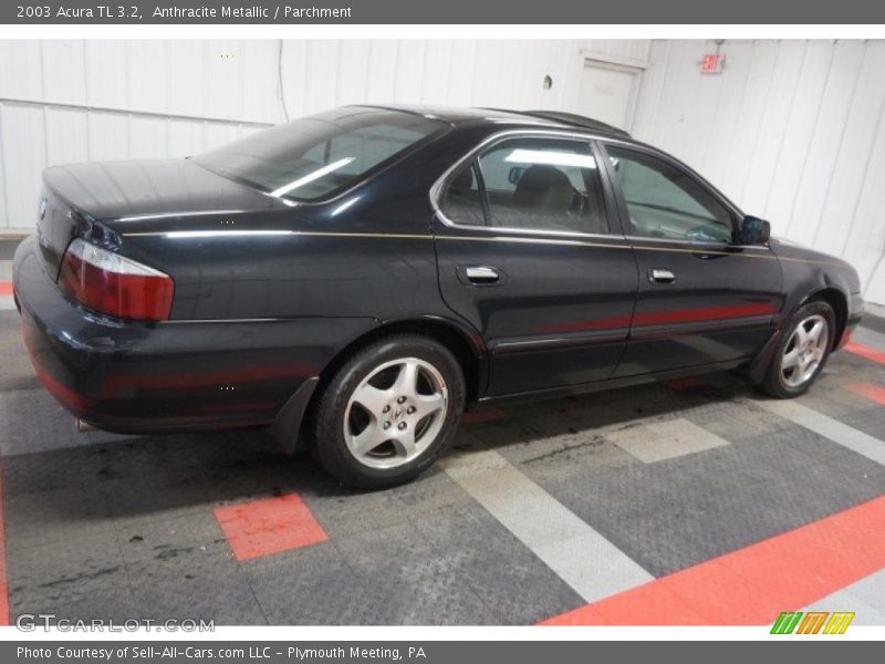 Anthracite Metallic / Parchment 2003 Acura TL 3.2