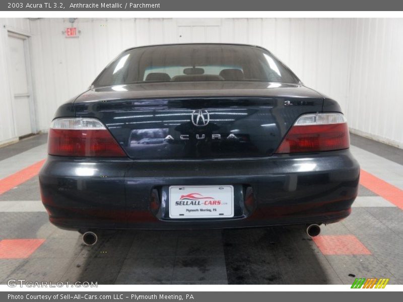 Anthracite Metallic / Parchment 2003 Acura TL 3.2