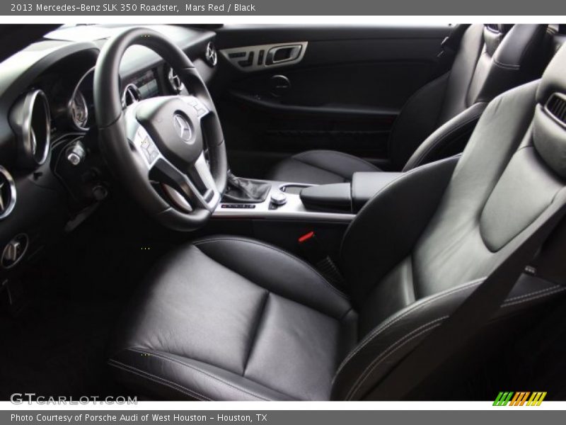 Mars Red / Black 2013 Mercedes-Benz SLK 350 Roadster