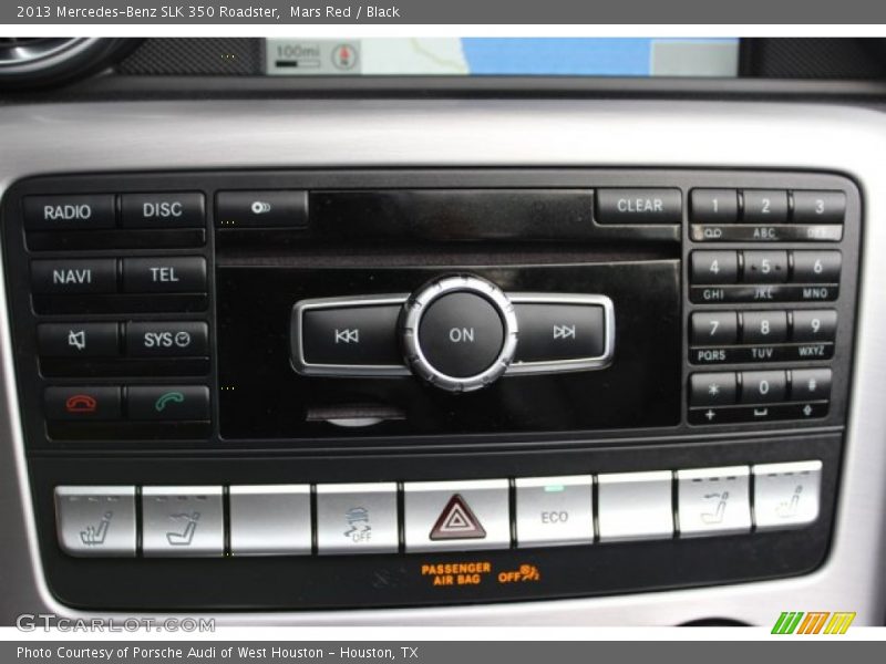 Mars Red / Black 2013 Mercedes-Benz SLK 350 Roadster
