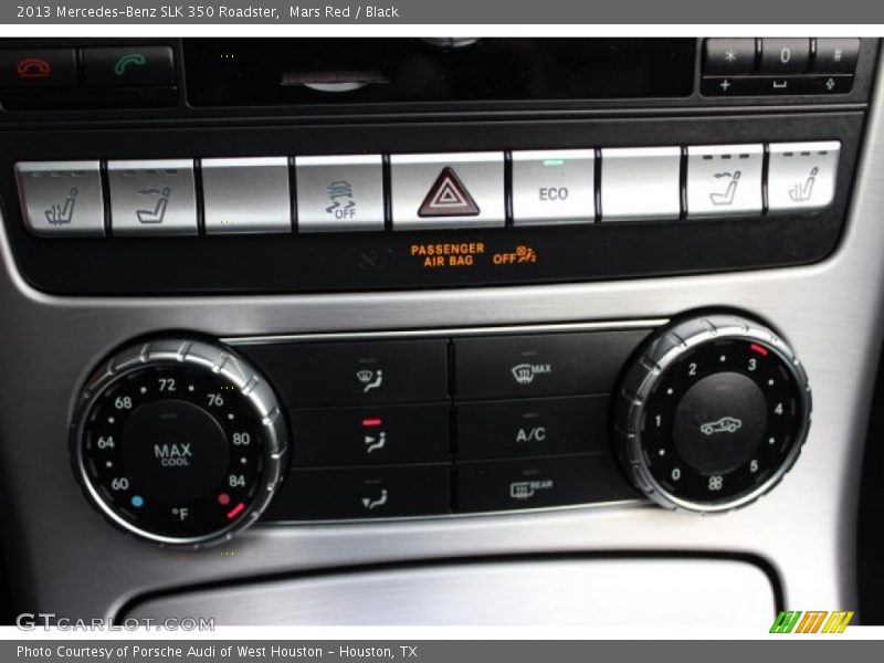 Mars Red / Black 2013 Mercedes-Benz SLK 350 Roadster