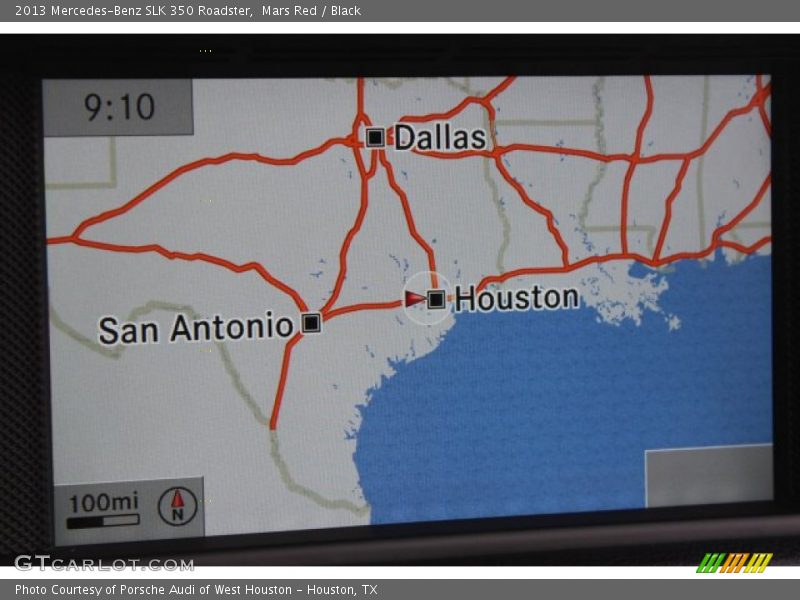 Mars Red / Black 2013 Mercedes-Benz SLK 350 Roadster