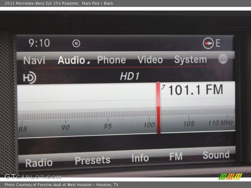 Mars Red / Black 2013 Mercedes-Benz SLK 350 Roadster