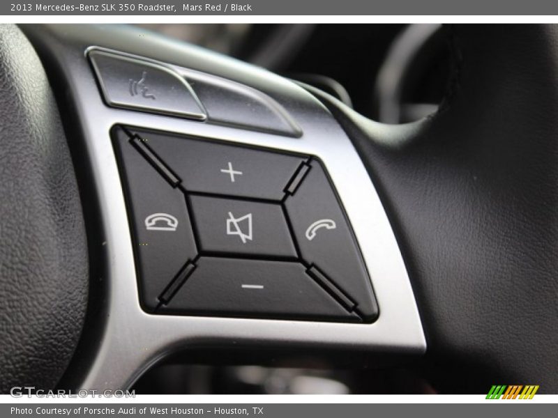 Mars Red / Black 2013 Mercedes-Benz SLK 350 Roadster
