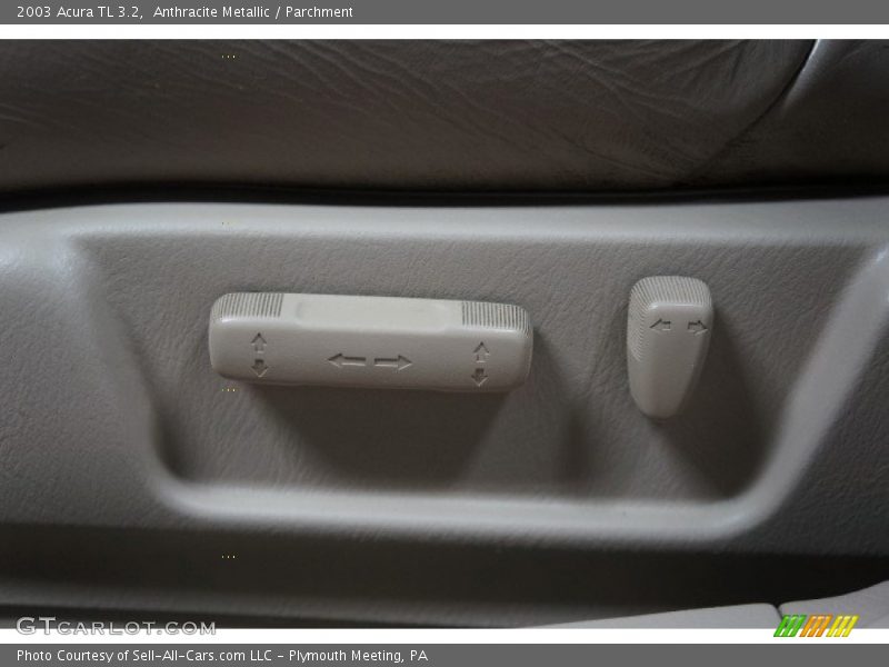 Anthracite Metallic / Parchment 2003 Acura TL 3.2