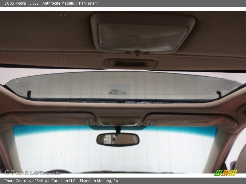 Anthracite Metallic / Parchment 2003 Acura TL 3.2