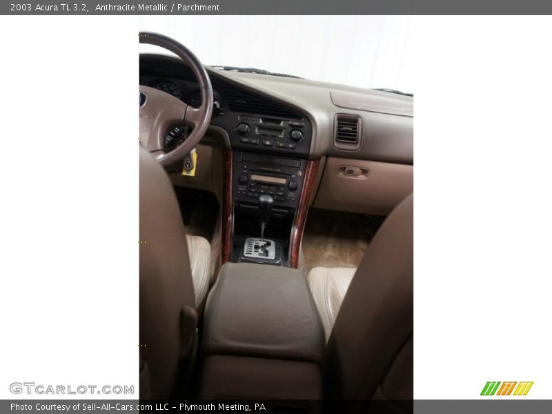 Anthracite Metallic / Parchment 2003 Acura TL 3.2