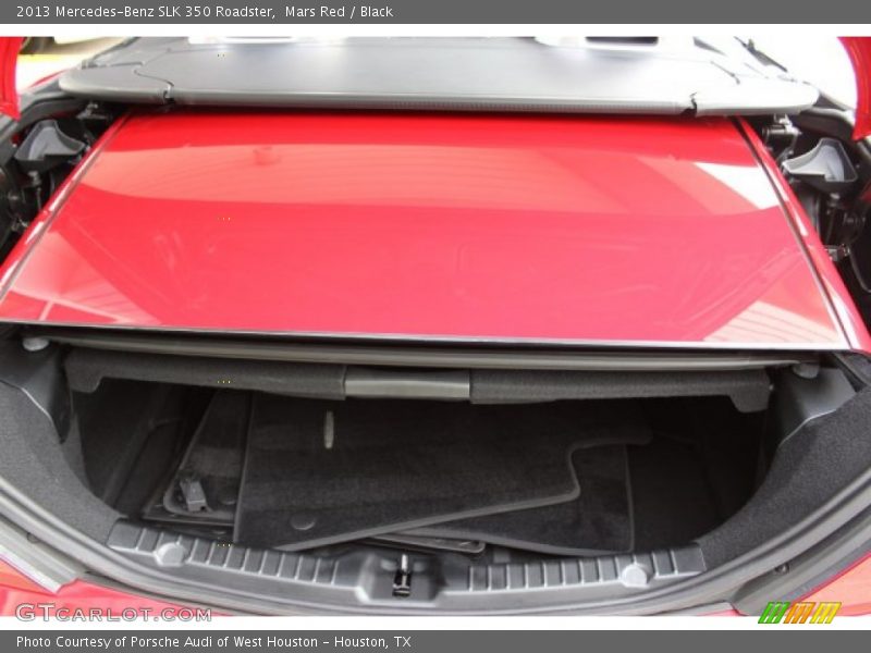Mars Red / Black 2013 Mercedes-Benz SLK 350 Roadster