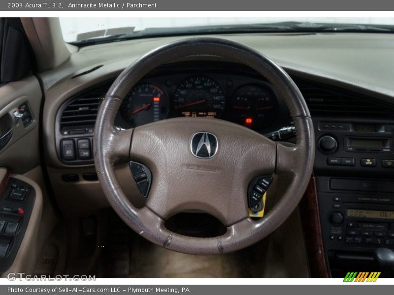 Anthracite Metallic / Parchment 2003 Acura TL 3.2
