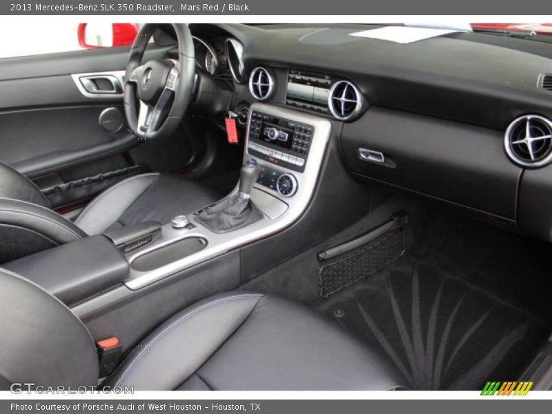 Mars Red / Black 2013 Mercedes-Benz SLK 350 Roadster
