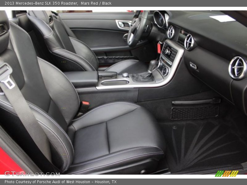 Mars Red / Black 2013 Mercedes-Benz SLK 350 Roadster
