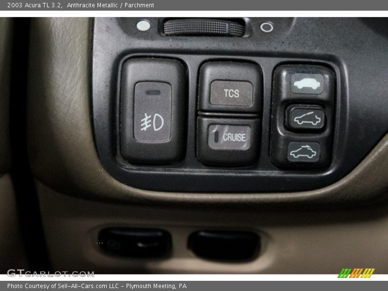 Anthracite Metallic / Parchment 2003 Acura TL 3.2