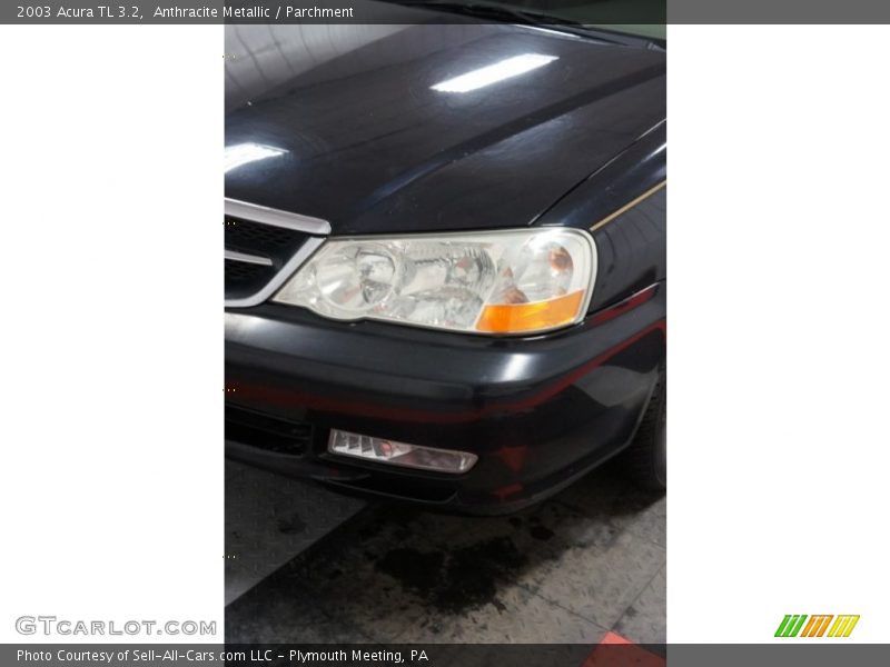 Anthracite Metallic / Parchment 2003 Acura TL 3.2