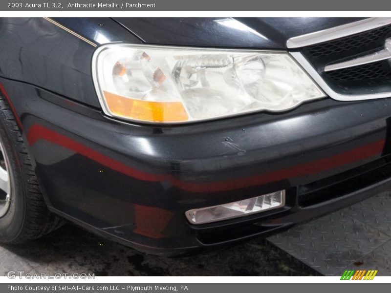 Anthracite Metallic / Parchment 2003 Acura TL 3.2