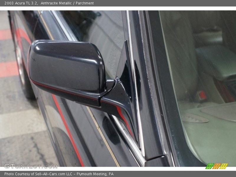 Anthracite Metallic / Parchment 2003 Acura TL 3.2