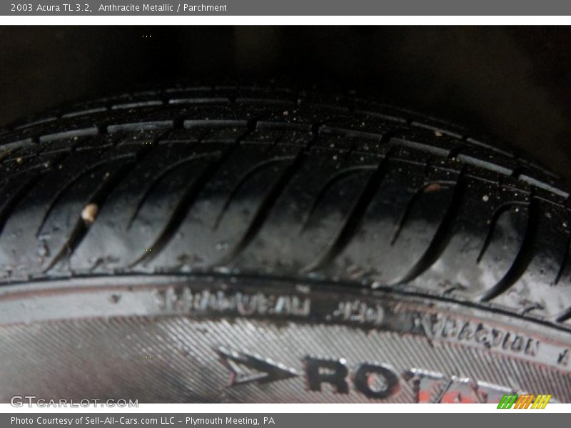 Anthracite Metallic / Parchment 2003 Acura TL 3.2