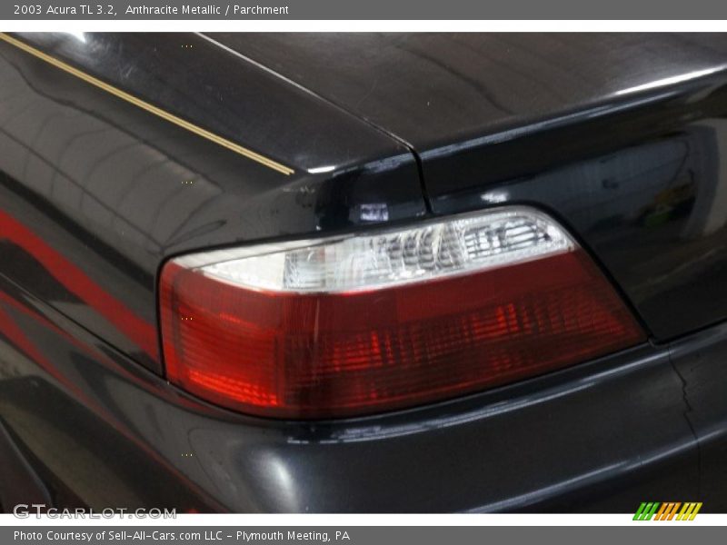 Anthracite Metallic / Parchment 2003 Acura TL 3.2