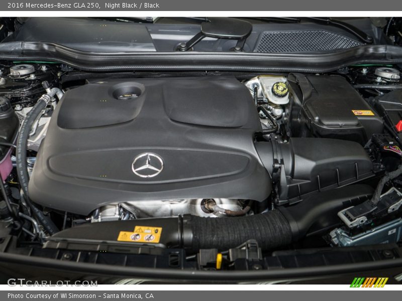 Night Black / Black 2016 Mercedes-Benz GLA 250