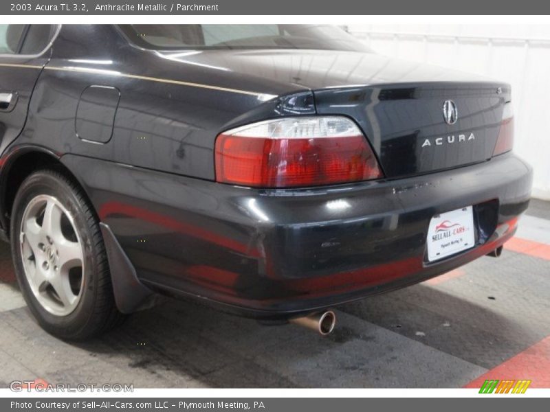 Anthracite Metallic / Parchment 2003 Acura TL 3.2