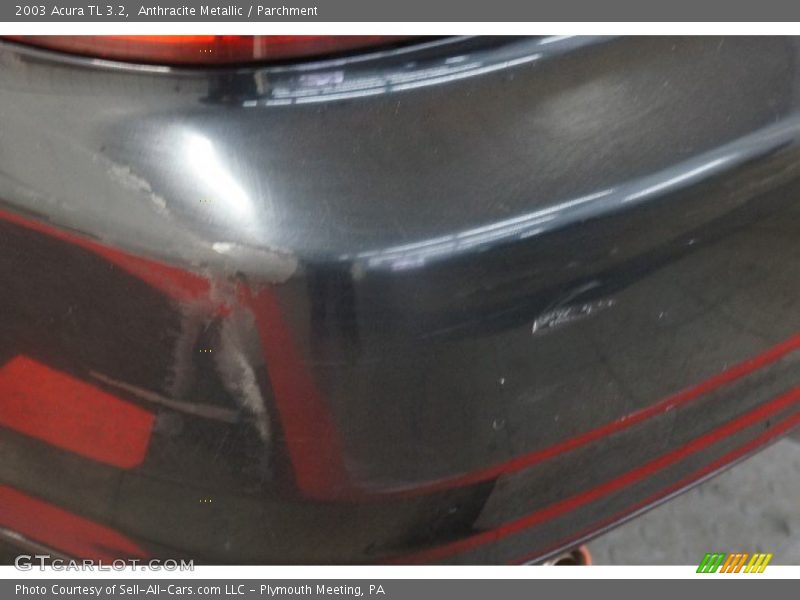 Anthracite Metallic / Parchment 2003 Acura TL 3.2