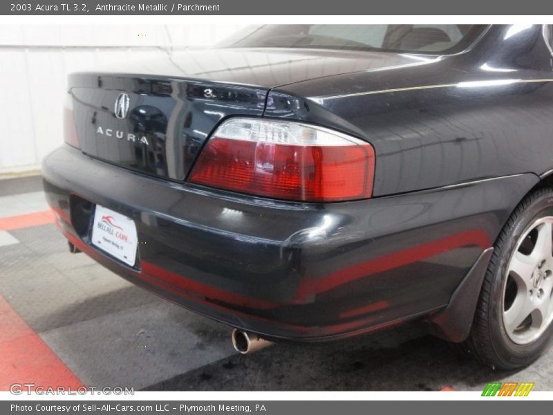 Anthracite Metallic / Parchment 2003 Acura TL 3.2