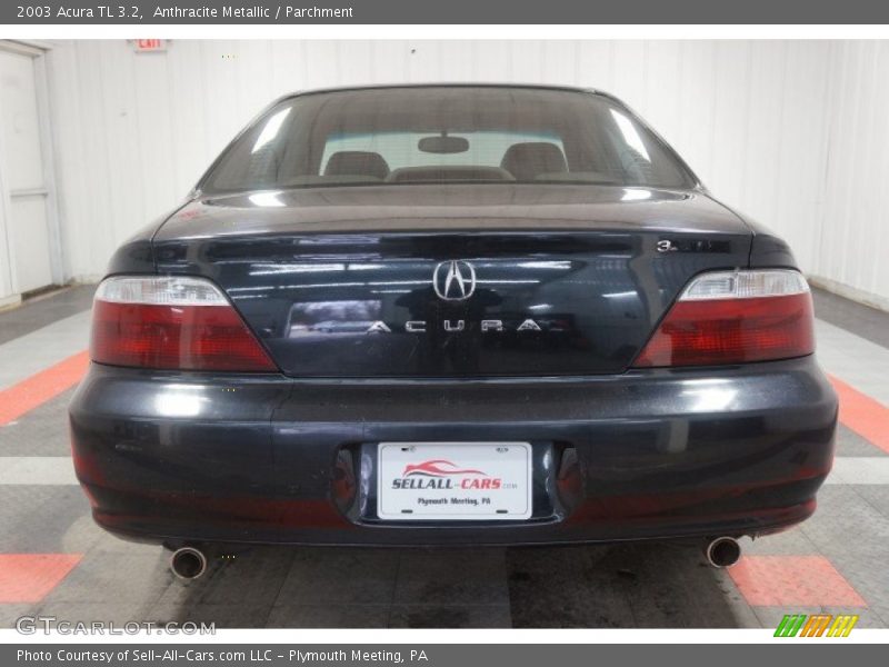 Anthracite Metallic / Parchment 2003 Acura TL 3.2