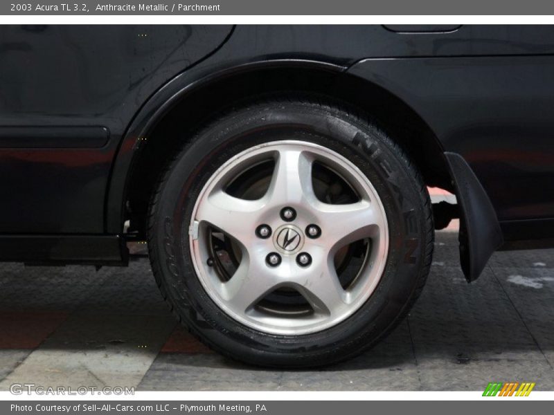 Anthracite Metallic / Parchment 2003 Acura TL 3.2