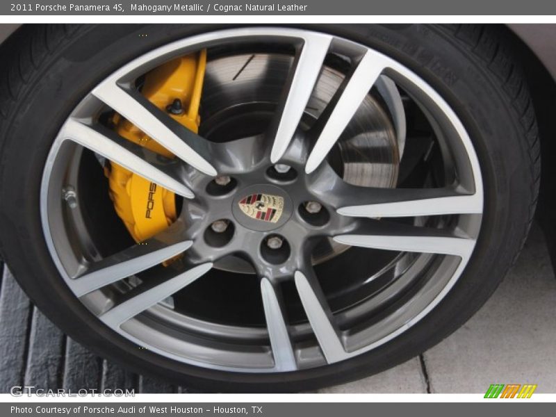 Mahogany Metallic / Cognac Natural Leather 2011 Porsche Panamera 4S