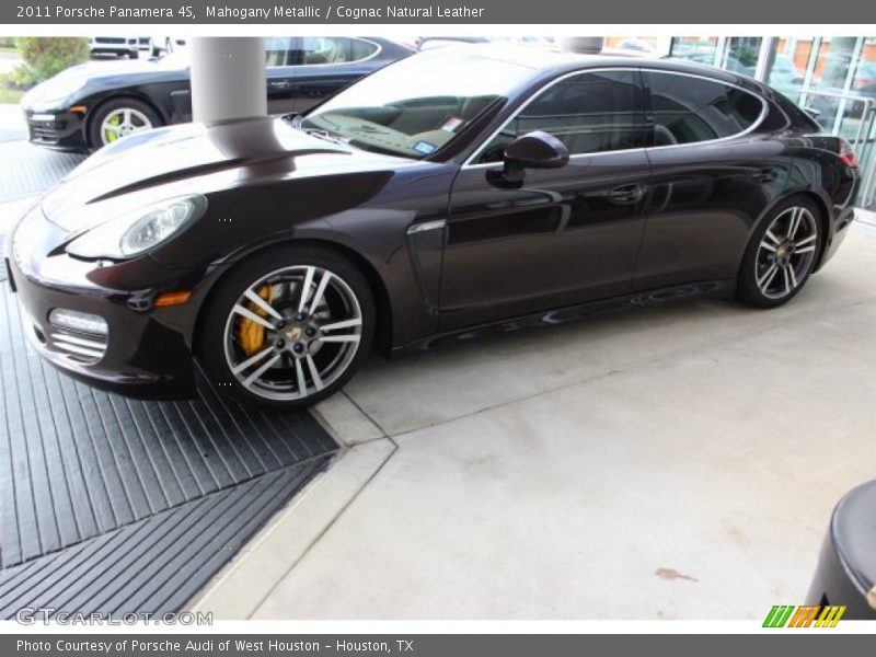 Mahogany Metallic / Cognac Natural Leather 2011 Porsche Panamera 4S