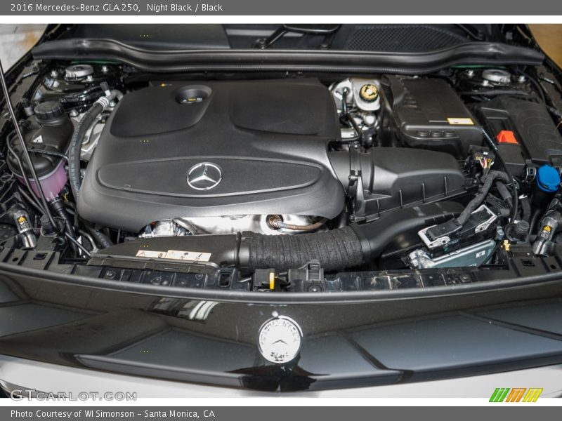 Night Black / Black 2016 Mercedes-Benz GLA 250