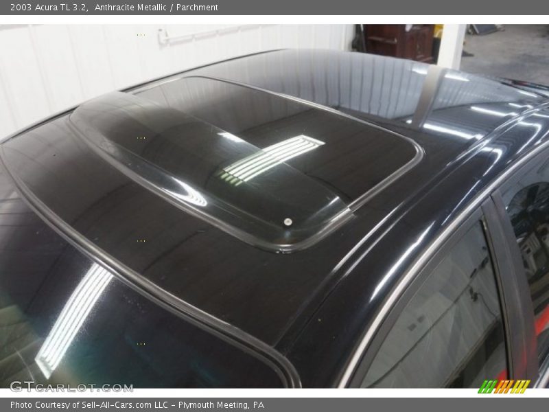 Anthracite Metallic / Parchment 2003 Acura TL 3.2