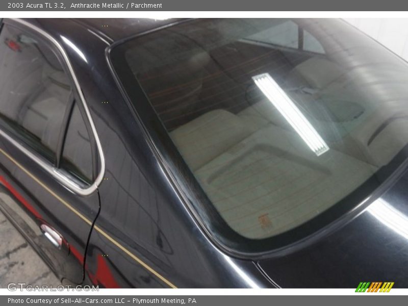 Anthracite Metallic / Parchment 2003 Acura TL 3.2