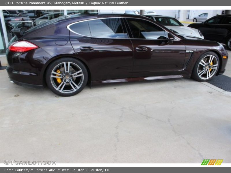 Mahogany Metallic / Cognac Natural Leather 2011 Porsche Panamera 4S