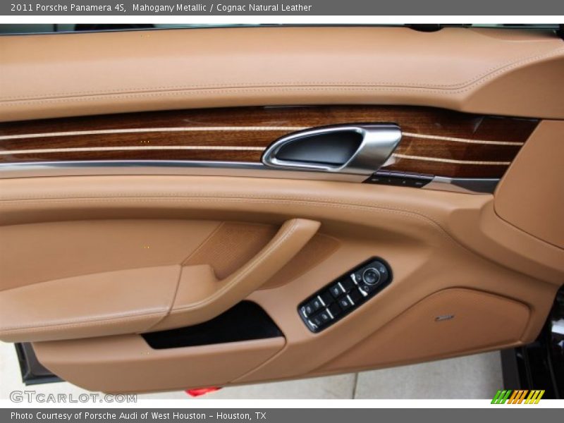 Mahogany Metallic / Cognac Natural Leather 2011 Porsche Panamera 4S