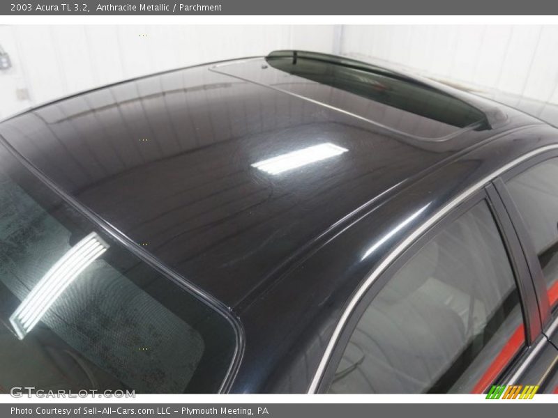 Anthracite Metallic / Parchment 2003 Acura TL 3.2